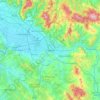 Florenz topographic map, elevation, terrain