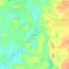 Harshaw topographic map, elevation, terrain