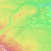 Edson (town) topographic map, elevation, terrain