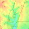 Kelsale topographic map, elevation, terrain