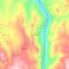 Kanyingabu topographic map, elevation, terrain