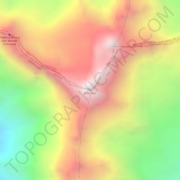 Solimana topographic map, elevation, terrain