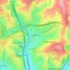 Patcham topographic map, elevation, terrain