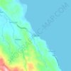 Palanas topographic map, elevation, terrain