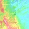 Cigeulis topographic map, elevation, terrain