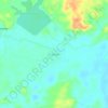 Trahean topographic map, elevation, terrain