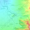 Kasembon topographic map, elevation, terrain