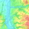 Montvollant topographic map, elevation, terrain