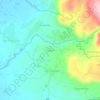 Gabas topographic map, elevation, terrain