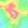 Mount Giluwe topographic map, elevation, terrain