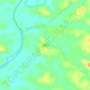 Dinte topographic map, elevation, terrain