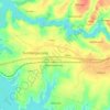 Krajan topographic map, elevation, terrain