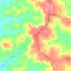 Brooklyn topographic map, elevation, terrain