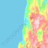 Sumbe topographic map, elevation, terrain