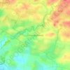 Cunninghamhead topographic map, elevation, terrain