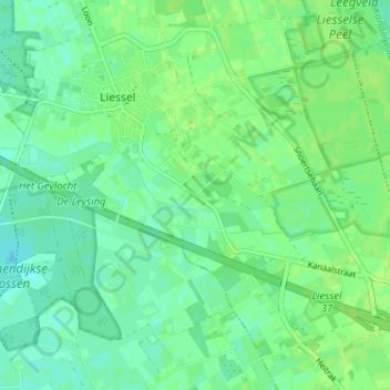 Sloot topographic map, elevation, terrain