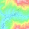 Belta topographic map, elevation, terrain