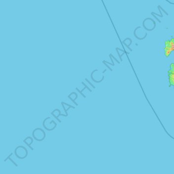 Nicobar topographic map, elevation, terrain