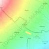 Pasirian topographic map, elevation, terrain