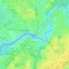 Alafia Oaks topographic map, elevation, terrain