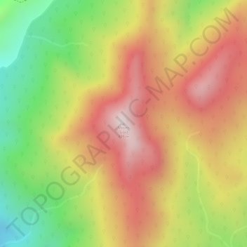 Mount Silad topographic map, elevation, terrain
