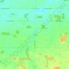 Cordelia topographic map, elevation, terrain