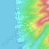 Matone topographic map, elevation, terrain