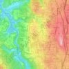 Sagamore Hills topographic map, elevation, terrain