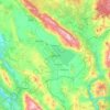 Ioannina topographic map, elevation, terrain