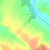 Las Mitras topographic map, elevation, terrain