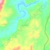 Batu Putih topographic map, elevation, terrain