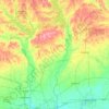Newton topographic map, elevation, terrain