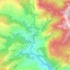 Gairsain topographic map, elevation, terrain