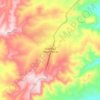 KwaBhaca (Mount Frere) topographic map, elevation, terrain