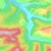 Kochid topographic map, elevation, terrain