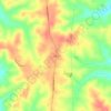 Swiss topographic map, elevation, terrain