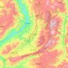 Zunyi City topographic map, elevation, terrain
