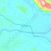 Pulau Punjung topographic map, elevation, terrain