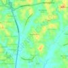 Magammana topographic map, elevation, terrain