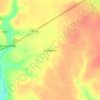 Bachivsk topographic map, elevation, terrain