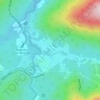 Lake View Park topographic map, elevation, terrain