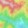 Togudon Lama topographic map, elevation, terrain