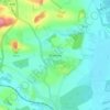 Drumoig topographic map, elevation, terrain