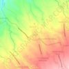 Daine I topographic map, elevation, terrain