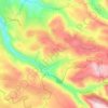 Kafr Bayt topographic map, elevation, terrain