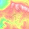 Harapan topographic map, elevation, terrain