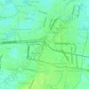 Bendan topographic map, elevation, terrain