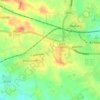 Ribby topographic map, elevation, terrain