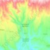 San Antonio Masahuat topographic map, elevation, terrain