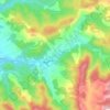 Radalj topographic map, elevation, terrain